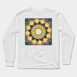 geometrical shape art Long Sleeve T-Shirt